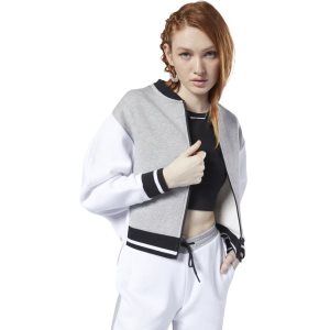 Reebok Meet You There Track Jacke Damen - Grau - DE 062-TMW